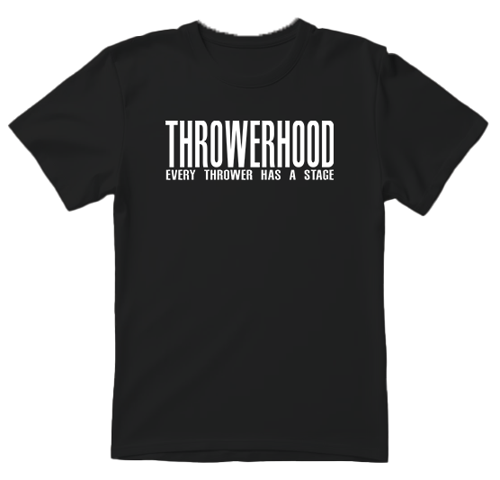 ThrowerHood Letters Tee