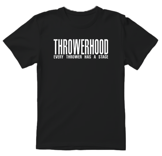 ThrowerHood Letters Tee