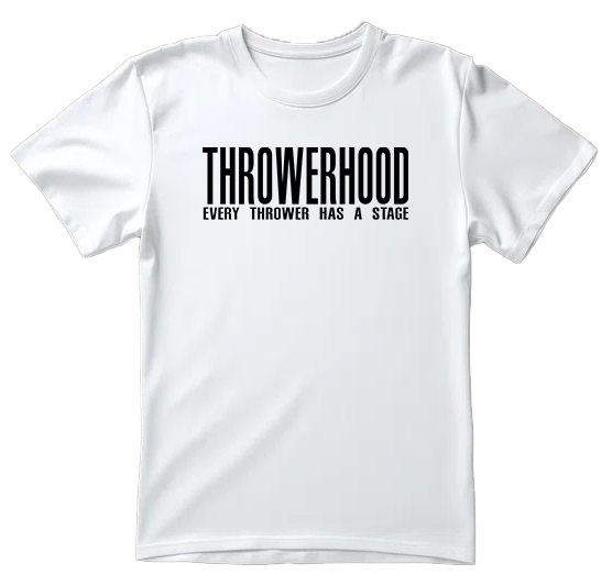 ThrowerHood Letters Tee
