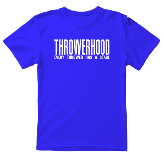 ThrowerHood Letters Tee